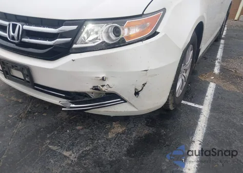 2017 Honda Odyssey Ex from USA, damaged, VIN 5FNRL5H47HB006572